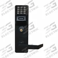 ALARM LOCK Electronic Keyless Lock: Push Button Keypad, ADA Compliant (MPN ETPDNSRX19M99). Key specifications — Product Type: Electronic Keyless Lock; Manufacturer Part Number: ETPDNSRX19M99; Access Method: Push Button Keypad.