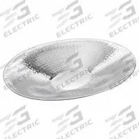 AMERICAN METALCRAFT Bowl: Hammered, 6 qt Capacity, 20 in Dia, Stainless Steel, Silver (MPN HMOV1621). Key specifications — Brand: AMERICAN METALCRAFT; Color: Silver; Material: Stainless Steel; Product Type: Oval Hammered Bowl.