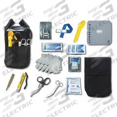 EMI First Response Holster Set: 5 in L x 2 3/4 in W x 8 1/2 in H, Material Nylon, Reusable, Black (MPN 688). Key specifications — Brand: EMI; Color: Black; Includes: 4 in x 5 in Instant Ice Pack; Disposability: Reusable; Product Type: First Response Holster Set; Material: Nylon.