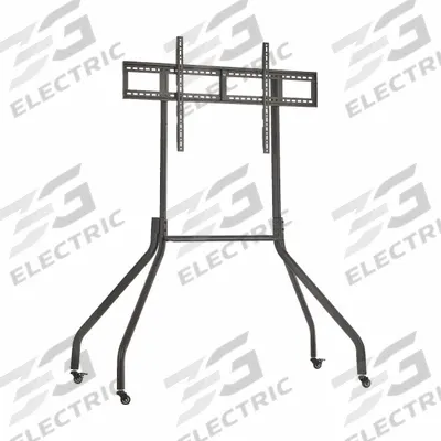 EATON TRIPP LITE Rolling TV Cart: For 55 in to 85 in Screen Size, Adj, Fixed - Mobile TV & Monitor Carts