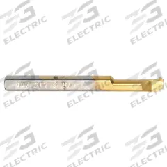 CARMEX Threading Tool: 6.00mm Shank Dia., TiN, 2.60mm Center to Cutting Tip, Carbide (MPN MIR 6 L15 A60 BXC)