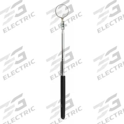 ULLMAN Inspection Mirror: 7/8 in Dia Mirror Size, Mirr. Mat. Glass - Standard Inspection Mirrors