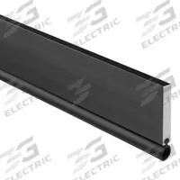 NATIONAL GUARD Door Weatherstripping: Bulb Insert, 7 ft Lg, 1 11/16 in Wd, 1 13/16 in Ht (MPN 700NDKB-84). Key specifications — Insert Material: Neoprene; Flange Material: Aluminum; Brand: NATIONAL GUARD.