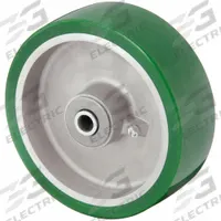 APPROVED VENDOR Caster Wheel: 6 in Wheel Dia., 2 in Wheel Wd, Polyurethane, 1,230 lb Load Rating (MPN 3G272). Key specifications — Brand: APPROVED VENDOR; Wheel/Tread Color: Green.