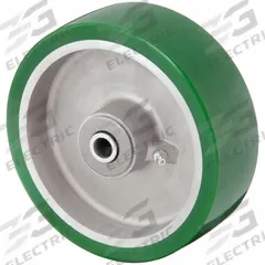 APPROVED VENDOR Caster Wheel: 6 in Wheel Dia., 2 in Wheel Wd, Polyurethane, 1,230 lb Load Rating (MPN 3G272). Key specifications — Brand: APPROVED VENDOR; Wheel/Tread Color: Green.