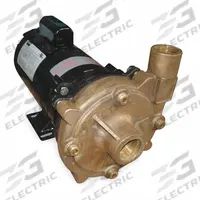 Centrifugal Pump: 1/2 hp, 115/230V AC, 82 ft Max Head, 1 1/4 in , 1 in Intake and Disch (MPN 2ZWZ6). Key specifications — Brand: DAYTON; Motor Enclosure Type: ODP.
