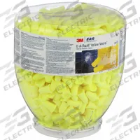 3M Ear Plug Dispenser Refill: Dispenser Refill, Bell, 33 dB NRR, Uncorded, Roll-Down, Disposable (MPN 391-1012). Key specifications — Earplug Color_Original: Yellow; Brand: 3M.