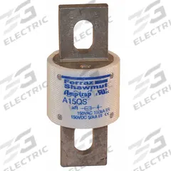Semiconductor Fuse: A15QS Series, Fast-Acting, 1 kA, 150 V AC, 150 V DC DC Volt Rating (MPN A15QS1000-4). Key specifications — Series: A15QS; Brand: MERSEN; Voltage Type: AC/DC.