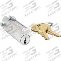 COMPX CHICAGO File Cabinet Locks: Keyed Alike, 2 in Body Thick, 1/2 in Body Wd, 51/64 in Body Ht (MPN C5002LP-1X03). Key specifications — attr1313785: Rectangular; attr1313780: 1X03; attr1313805: COMPX CHICAGO.