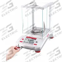 OHAUS Compact Bench Scale: 420 g Capacity, 0.001 g Readability, 0.001 g Repeatability, ABS (MPN AX423N). Key specifications — Brand: OHAUS; Display Type: VGA Touchscreen.