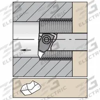WIDIA Indexable Thread Turning Tool Holder (MPN 3632121)