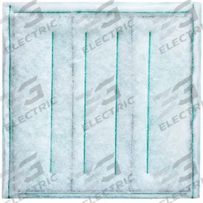 GRAINGER Ring Panel Air Filter: 20 in x 20 in x 1 in, 20 in Section Wd, 1 Sections - MERV 8 Ring Panel Air Filters
