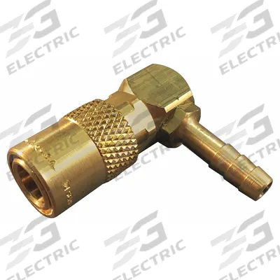 HANSEN Hydraulic Quick Connect Hose Coupling: 3/8 in Coupling Size, Brass - FLO-TEMP Series Hydraulic Quick-Connect Coupling Bodies