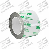 3M Conductive Electrical Tape: 1 in Wd, 4 yd Lg, 20 mil Thick, Gray, Polyamide Film, Acrylic (MPN AB5050)