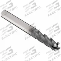 OSG Square End Mill: Carbide, TiAlN Coated, 4 Flute, 3/16" Mill Dia, 3/4" LOC, 2-1/4" OAL (MPN 464-187511)