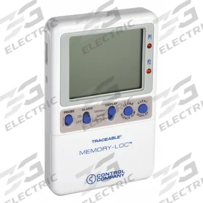 TRACEABLE Thermometers: -58°F to 158°F /-50°C to 70°C, ±0.25°C, Penetration - Thermometers with Data Logging