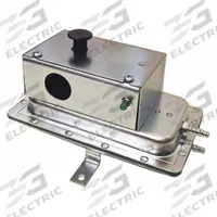 Air Pressure Switch: Adj, Manual Reset, 0.4 in wc to 12 in wc, Conduit Box, SPDT, Barb, 480V AC (MPN AFS-460-112). Key specifications — Switch Voltage: 480V AC; Manufacturer Part Number: AFS-460-112; Brand: CLEVELAND CONTROLS.