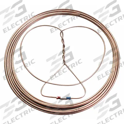 SUR&R Brake Line Tubing: Brake Line Tubing, 25 ft Lg, Copper Nickel - Hydraulic Brake Lines