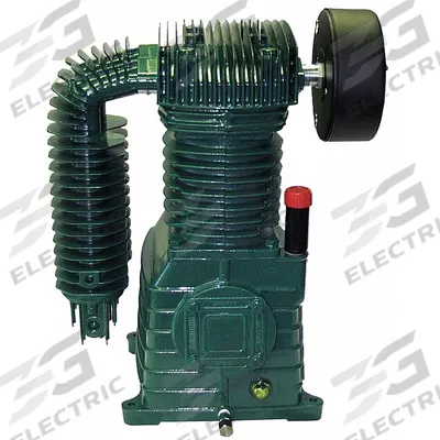 ROLAIR Air Compressor Pump: Splash Lubricated, 2 Stage, 7.5 hp, 19.1/24.0 cfm @ 175 psi - Rolair Air Compressor Pumps