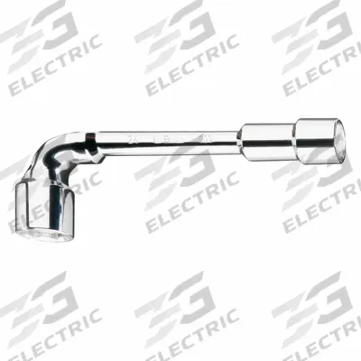 BETA Socket End Wrench: 13 mm Socket Size, 6-Point, 9 3/50 in Overall Lg - Fixed-Head Double-End Socket End Wrenches