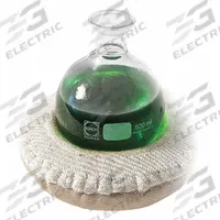 BRISKHEAT Heating Mantle: 12 L Capacity, 1,300 W Watt - Max, Fiberglass Cloth, 450°C Temp - Max (MPN HM12000-HS1). Key specifications — Includes: 4 ft Power Cord; Brand: BRISKHEAT; Mantle Material: Fiberglass Cloth; Manufacturer Part Number: HM12000-HS1; Includes Controller: Controller Not Included; Requires Controller: Controller Not Required.