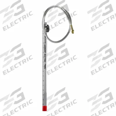 YELLOW JACKET Analog Manometer: Rigid Tube, 78075, 0 in wc to 2 in wc - Portable Analog Manometers