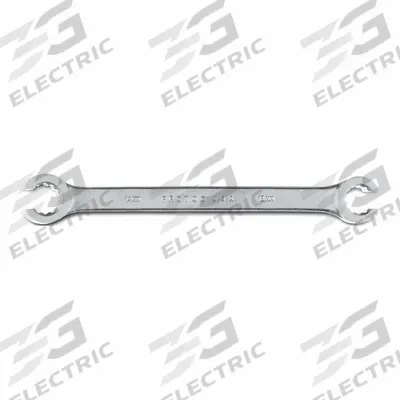 PROTO Flare Nut Wrench: Alloy Steel, Satin, 13 mm_14 mm Head Size, 7 1/2 in Overall Lg - Metric, Double End, Standard-Head, 12-Point Flare Nut Wrenches
