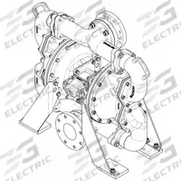 SANDPIPER Air Operated Double Diaphragm Pump: Aluminum Body, 4 in, Flange Connection, 303 gpm (MPN SPB40FAAN0SS006AR1). Key specifications — Brand: SANDPIPER; Seat Material: SS; Check Valve Material: SS.