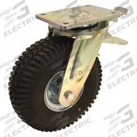 APPROVED VENDOR Plate Caster: Swivel, Steel, 11 13/16 in Wheel Dia., 4 in Wheel Wd, Hole, Rectangle (MPN LS-PS 310K-RA-RI4). Key specifications — Brand: APPROVED VENDOR; Swivel Raceway Type: Double Ball; Roll Up: Swivel with Total Lock.