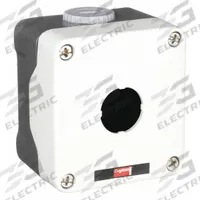 DAYTON Push Button Enclosure: 22mm, 1 Holes, Aluminum, NEMA 4/4X (MPN 32W278). Key specifications — Brand: DAYTON; Environments & Applications: Washdown-Corrosion-Resistant.