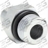 PARKER Metal Pipe Straight: Straight, Steel, 1/2 in x 3/4 in, Male Threaded x Male NPT Threaded (MPN 8-3/4 F5OF-S). Key specifications — Brand: PARKER; Maximum Operating Pressure: 6,000 psi; Connector Type: Adapter; (DO NOT SEND) Manufacturer Location: Made in USA; Fitting Pipe Size: 1/2 in x 3/4 in.