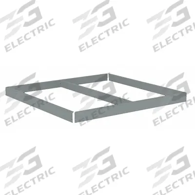 TENNSCO Shelf: 42 in x 42 in, 2,250 lb Load Capacity, Gray - Open Deck Shelf Kits for Boltless Shelving