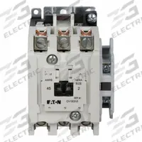 EATON NEMA Magnetic Contactor: Non-Reversing, 3 Poles, NEMA Size 2, 45 A, 208V AC (MPN CN15GN3EB). Key specifications — Brand: EATON.