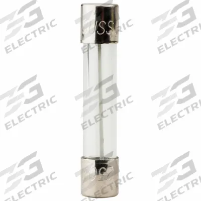 BUSSMANN Fuse: AGC Series, Fast-Acting, 1 A, 250 V AC - Fast-Acting Cylindrical Fuses