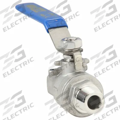 APPROVED VENDOR Manual Two-Way Ball Valve: 1/2 in, 316 Stainless Steel, Straight Valve Body - Stainless Steel Ball Valves