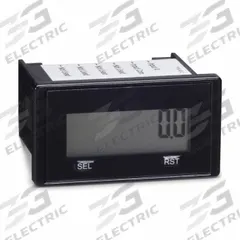 TRUMETER Hour Meter: Hour Meters, Front Panel Mounting, Digital, 1 1/8 in x 2 in, 3 V DC – 30 V DC (MPN 6320-1500-0000). Key specifications — Mounting Style: Panel; Standards: WEEE; Bezel Face Shape: Rectangular; Hour Unit Increment: Tenth; NEMA Enclosure Rating: 12; Brand: TRUMETER; Manufacturer Part Number: 6320-1500-0000; Meter Type_Broad: Digital.