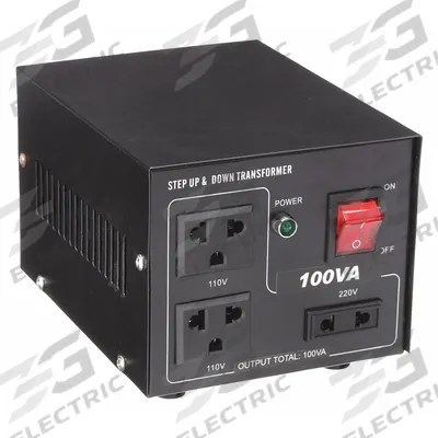 APPROVED VENDOR Step Up/Step Down Voltage Converter: 100 VA Power Rating, Single Phase - International Voltage Converters