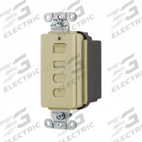 USB Receptacle: Decorator Duplex, Non-NEMA, 4 USB Ports, USB Type A/C, Ivory, 125V AC, 5 A (MPN USB4ACI). Key specifications — Brand: HUBBELL.