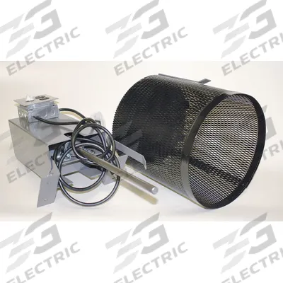 ECONOLINE Auto Tumble Basket Kit: 12 in (MPN 101738G-12) - Automatic Tumble Systems for Blasting Cabinets