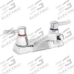 SPEAKMAN Low Arc Bathroom Faucet: Commander, Brass, Chrome Finish, 0.5 gpm Flow Rate, Centerset, Arc (MPN SC-4072-E-LD). Key specifications — Brand: SPEAKMAN; Series: Commander.