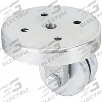 APPROVED VENDOR Plate Caster: Swivel, No Brake, Steel, 2 in Wheel Dia, 5/8 in Wheel Wd, Plain (MPN 400K26). Key specifications — attr1093313: Plain; attr1093347: Silver; attr1093360: APPROVED VENDOR; attr1172362: Swivel.