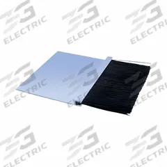 AMERICAN GARAGE DOOR SUPPLY Brush Seal: Straight, Polypropylene, 2 in Brush Lg, 3 in Holder Lg (MPN BPS32-94). Key specifications — Brush Material: Polypropylene; Includes: Galvanized Self-Drilling Mounting Screws; Width Type: Single; Brand: AMERICAN GARAGE DOOR SUPPLY.