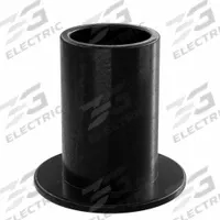 OILITE Flanged Sleeve Bearing: PEEK, 1/4 in Bore, 5/16 in OD, 1/2 in Overall Lg, Black, 10 PK (MPN PF-0405-04B). Key specifications — Brand: OILITE; Color: Black.