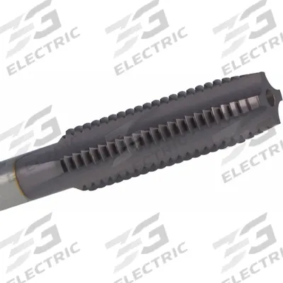 CHICAGO-LATROBE Straight Flute Hand Tap: 7/16"-14 UNC, H3 / 2B, 4 Flute, Plug Chamfer (MPN 173147) - General Purpose Hand Taps