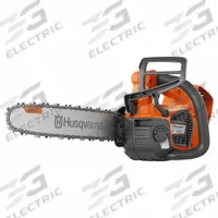 HUSQVARNA Battery-Powered Chainsaw: 16 in Bar Lg, Top Handle, Auto Chain Oiler, 40 V, 40 cc (MPN T540iXP 16"). Key specifications — Brand: HUSQVARNA.