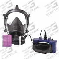PAPR System: Full Face PAPR System, Mask-Mount, L, PR500 (MPN PR501L). Key specifications — Headgear Type: Full Face PAPR System; Size: L; Includes: Nickel-Cadmium Battery Pack; Series: PR500; Blower Mount: Mask-Mount.