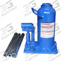 WESTWARD High-Clearance Bottle Jacks: Steel, Manual Handle, Mechanical, 12 ton Load Capacity, 35MT11. Key specifications — Brand: WESTWARD; Lifting Actuator: Manual Handle; Body Material: Steel.