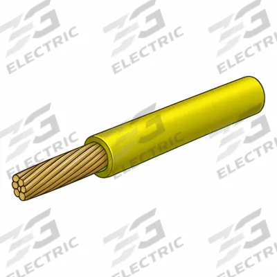 APPROVED VENDOR Automotive Wire: SXL, 25 ft, 1 Conductor, 12 AWG, Yellow - XLPE-Insulated Heavy Duty Primary Wires