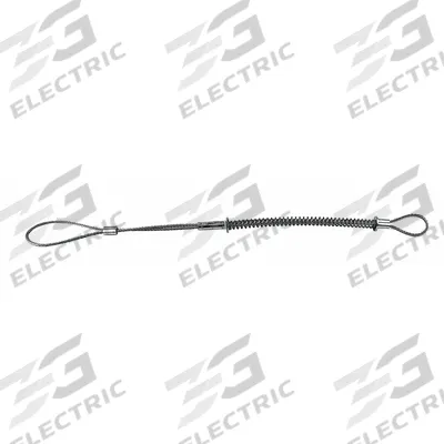 GUARDAIR Air Gun Safety Cable: Steel, Compatible with F5/INF5, 20 in Overall Lg - Safety Cables & Clips
