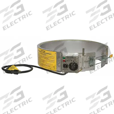 APPROVED VENDOR Drum Heater: 115V AC, 1,920 W Watts, 60°F to 250°F, Drums - Drum & Bucket Band Heaters